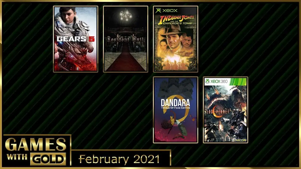 Fevereiro Games With Gold