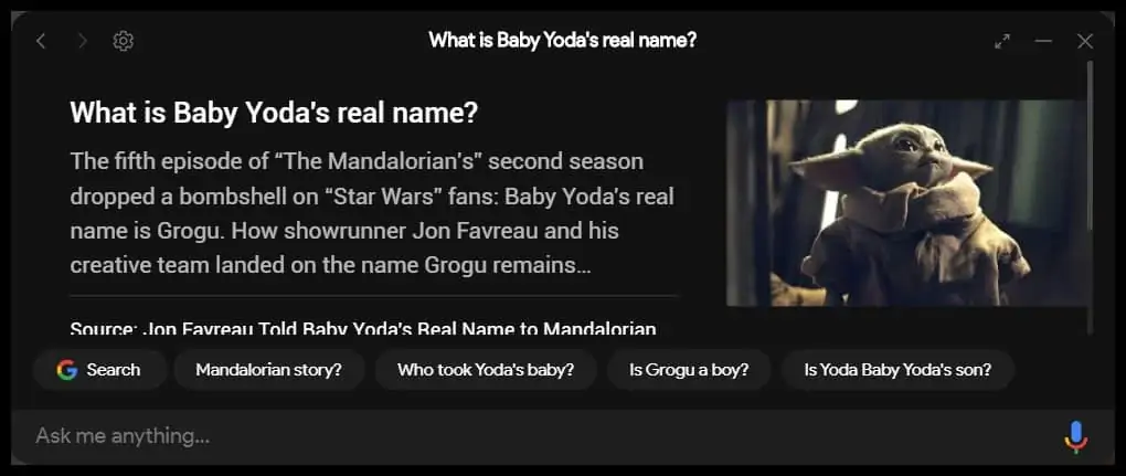 assistente da google Windows