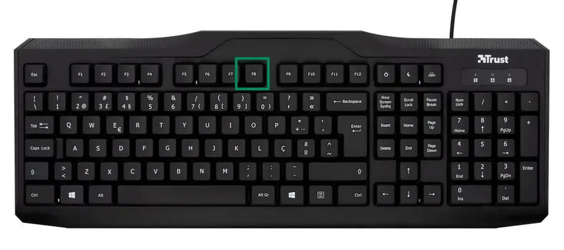 windows 10 teclas função