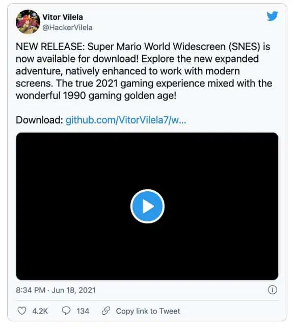 Super Mario World 16:9