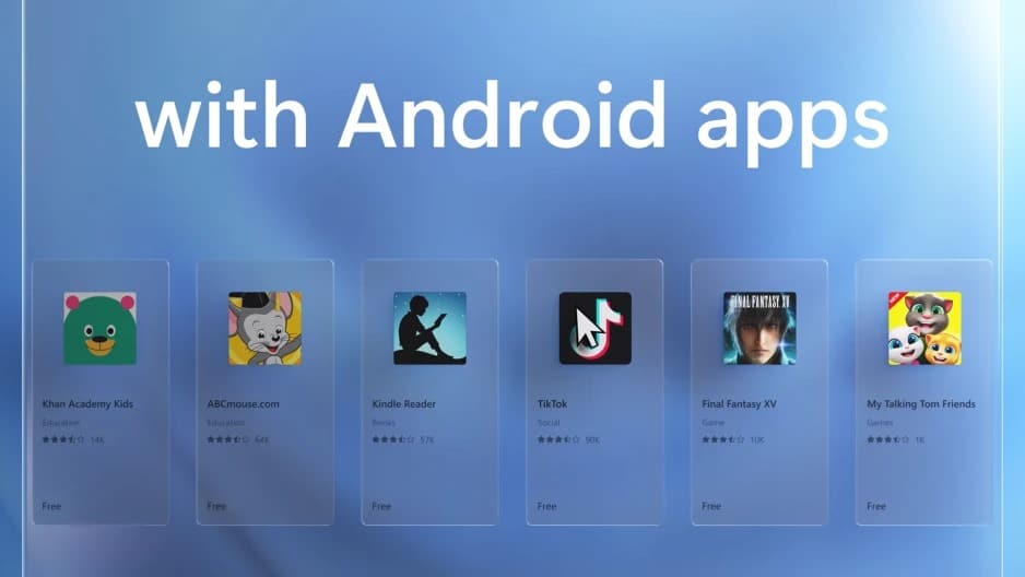 Windows 11 como instalar, Play Store Windows 11
