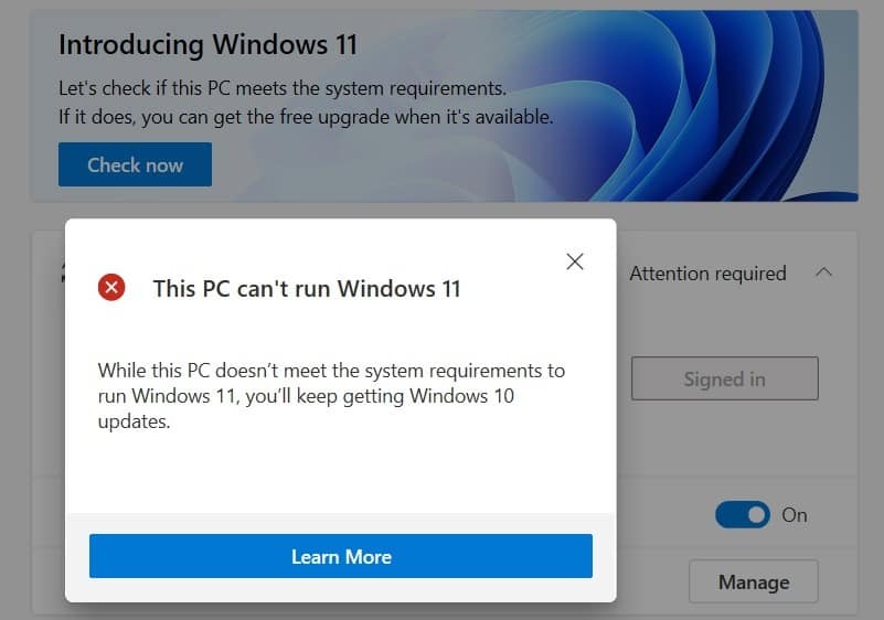Windows utilizadores
