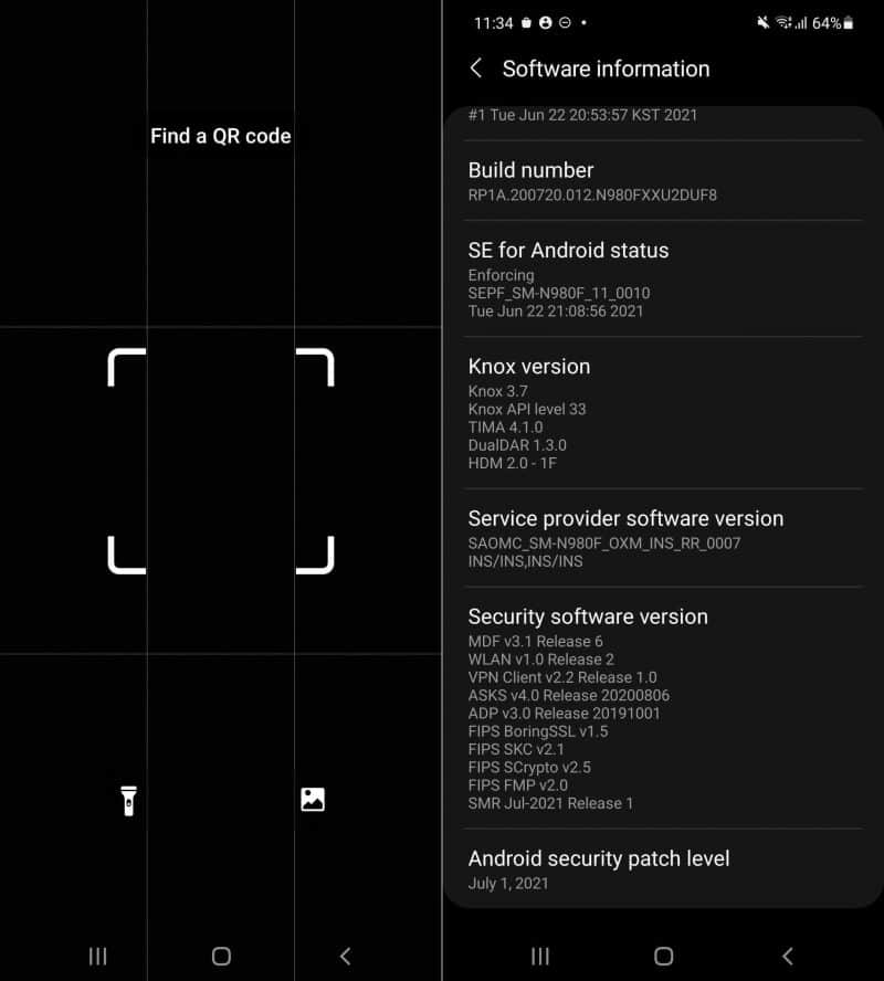 Note 20 update massivo
