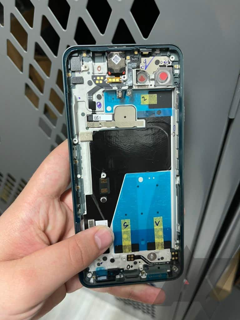 Google Pixel 5a componentes