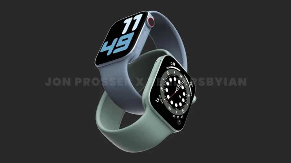 Apple Watch 7 tamanho
