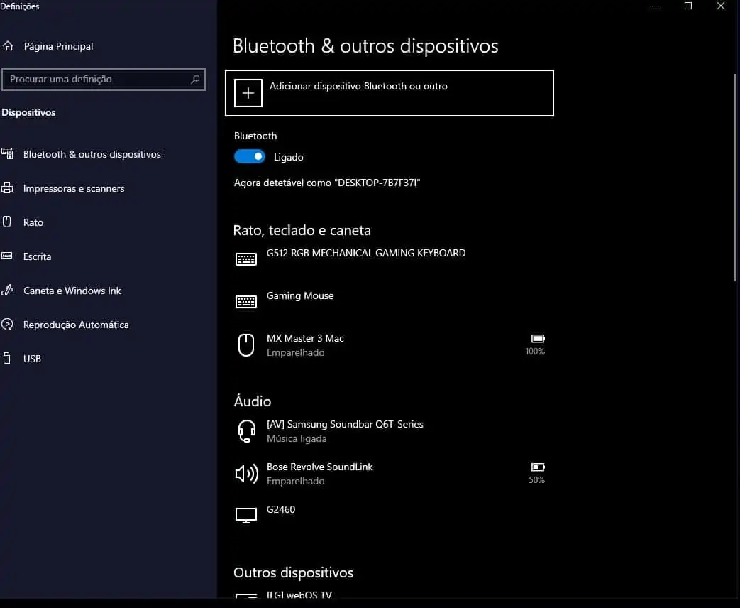 Windows 10 bluetooth