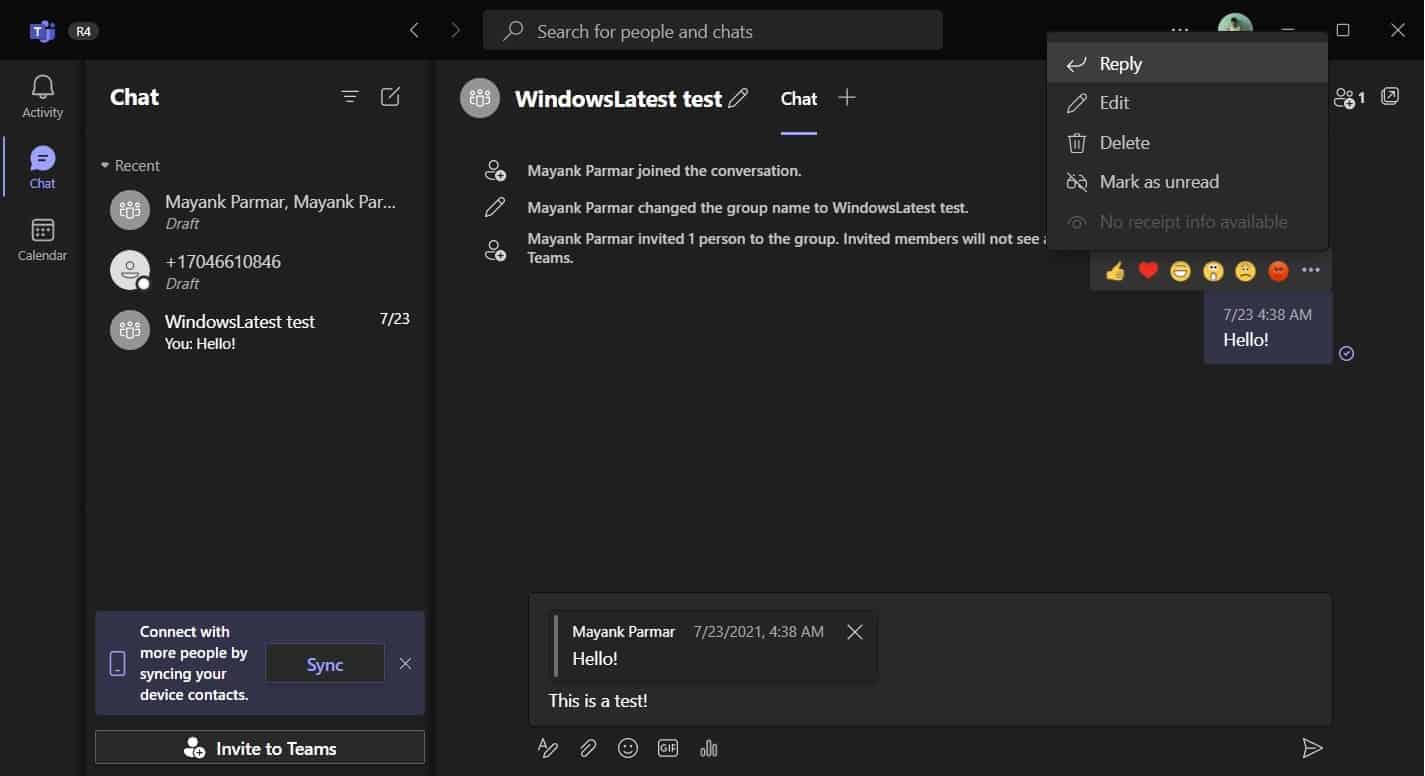 Microsoft Teams 2.0