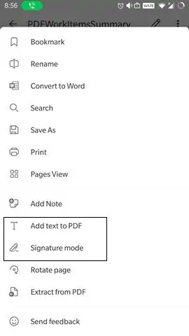 Office Android PDF