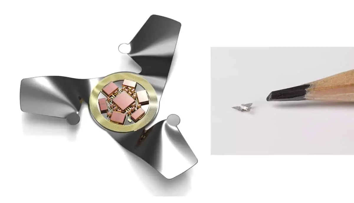 Chips vão ganhar a capacidade de voar e sem bateria!