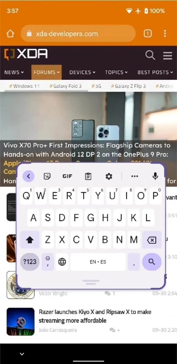 Gboard redesign