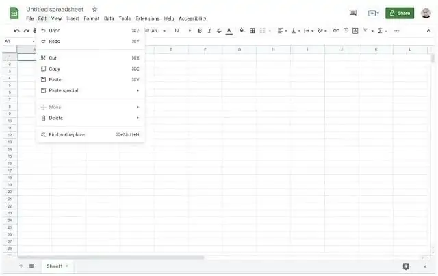 Google Sheets intuitivo