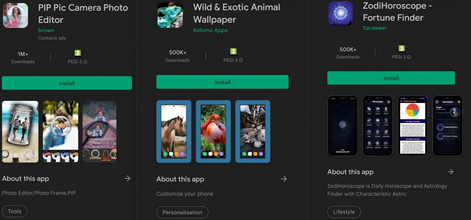 Play Store apps infetadas, Google baniu