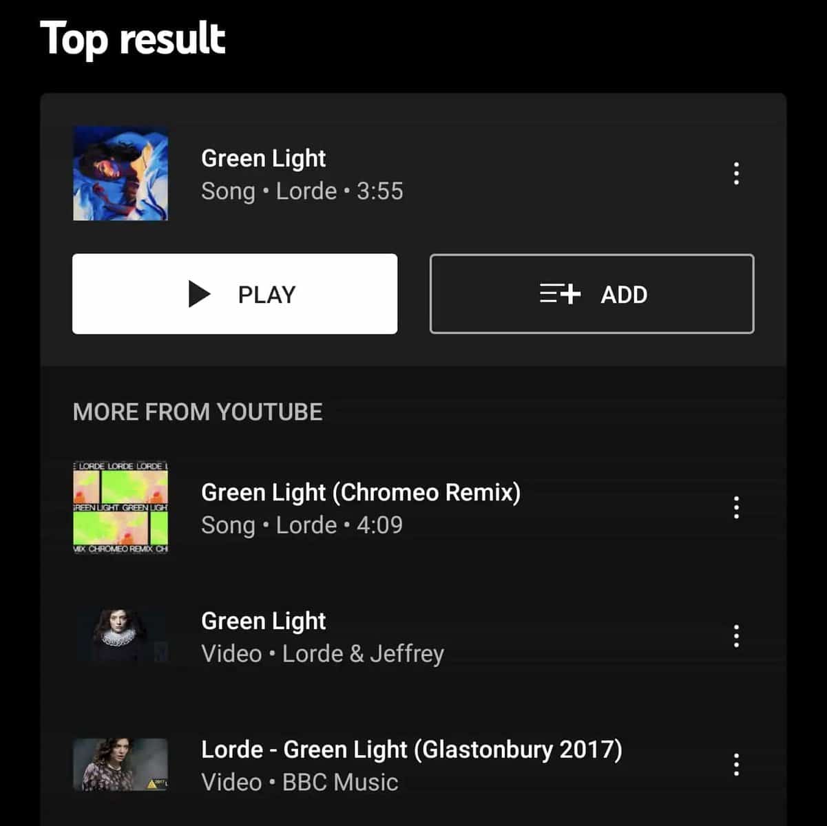 Youtube Music lista novidades