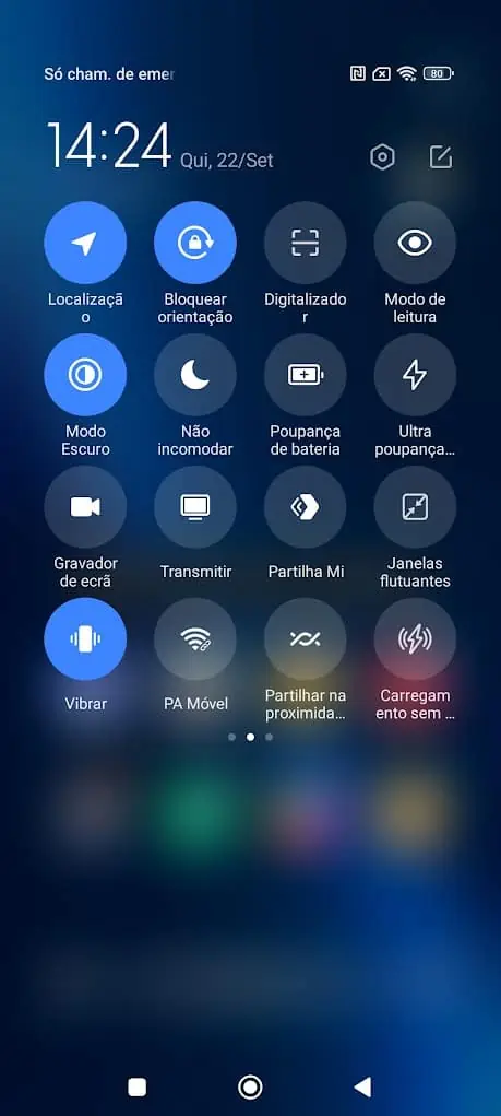 Xiaomi duração da bateria