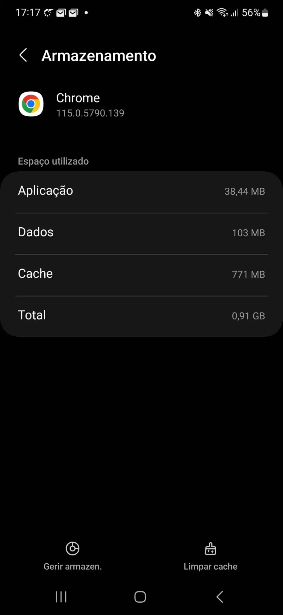 arquivar automaticamente as apps