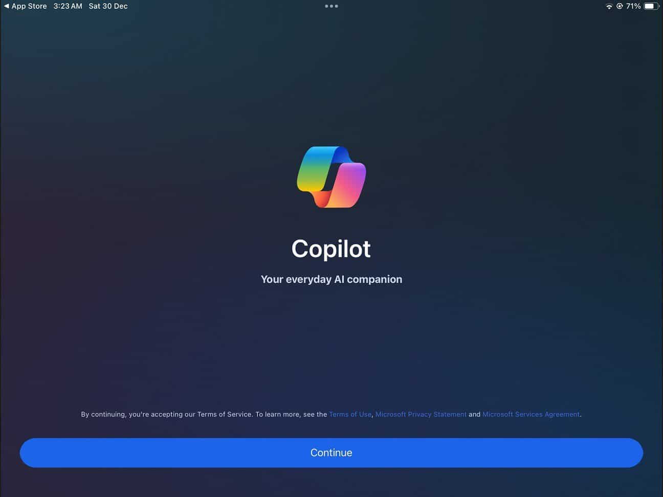Copilot iOS, trocar ChatGPT pelo Copilot